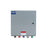 Power Assemblies Camlock Con Box, Bottom 90°, Threaded Post, 400 Amps, 120/208 Volts, Female, Blk/Red/Blu/Wht/Grn