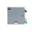 Power Assemblies Camlock Con Box, Right 45°, Threaded Post 400 Amps, 120 Volts, Female, Blk/Wht/Grn
