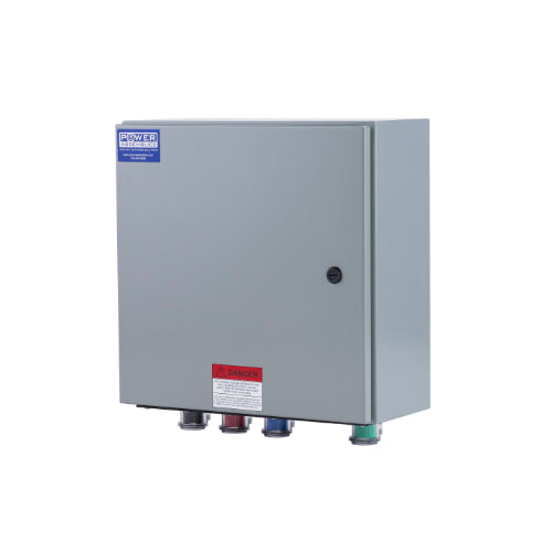 Power Assemblies Camlock Con Box, Right 90°, Double Set Screw, 400 Amps, 208 Volts, Male, Blk/Red/Blu/Grn