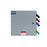 Power Assemblies Camlock Con Box, Right 45°, Threaded Post, 400 Amps, 208 Volts, Male, Blk/Red/Blu/Grn