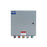 Power Assemblies Camlock Con Box, Bottom 90°, Double Set Screw, 400 Amps, 277/480 Volts, Male, Brn/Org/Yel/Wht/Grn