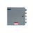 Power Assemblies Camlock Con Box, Bottom 90°, Double Set Screw, 400 Amps, 277/480 Volts, Male, Brn/Org/Yel/Wht/Grn