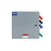 Power Assemblies Camlock Con Box, Right 45°, Threaded Post, 400 Amps, 600 Volts, Female, Red/Blk/Blu/Grn
