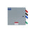 Power Assemblies Camlock Con Box, Right 45°, Threaded Post, 400 Amps, 600 Volts, Male, Red/Blk/Blu/Grn