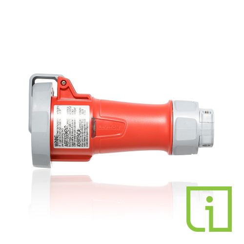 30 Amp, 480 Volt 3-Phase IEC Pin & Sleeve Connector with Inform Technology