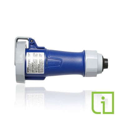 30 Amp, 250 Volt 3-Phase IEC Pin & Sleeve Connector with Screwless Clamp Assembly and Inform Technology