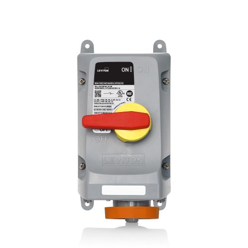 30 Amp, 125/250 Volt, Non-Fused Pin & Sleeve Mechanical Interlock