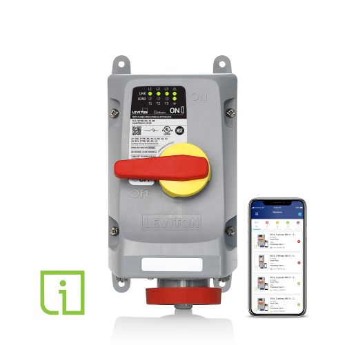 30 Amp 480 Volt 3 Phase Mechanical Interlock with Local and Remote Monitoring Technology