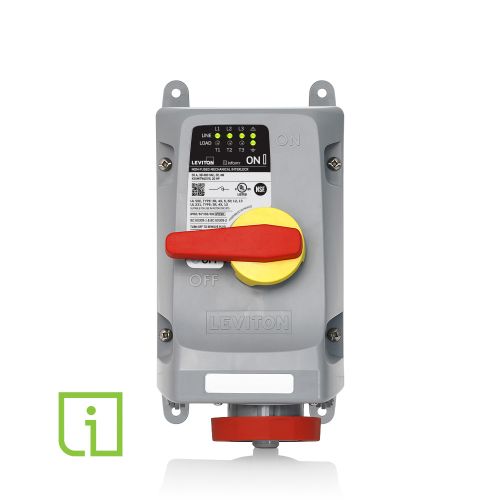 30 Amp 480 Volt 3 Phase Mechanical Interlock with Local Monitoring Technology
