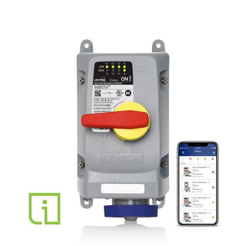 30 Amp 240 Volt 3 Phase Mechanical Interlock with Local and Remote Monitoring Technology