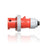 30 Amp, 480 Volt 3-Phase IEC Pin & Sleeve Plug with Screwless Clamp Assembly