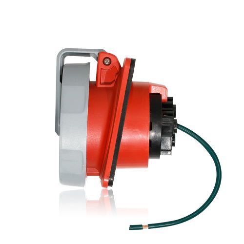 30 Amp, 480 Volt 3-Phase IEC Pin & Sleeve Receptacle