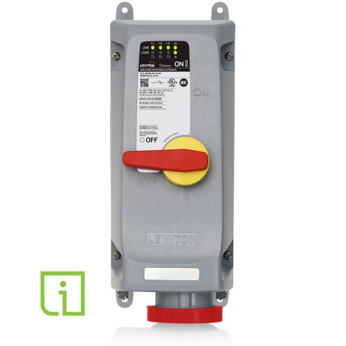 60 Amp 480 Volt 3 Phase Mechanical Interlock with Local Monitoring Technology