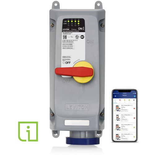 60 Amp 240 Volt 3 Phase Mechanical Interlock with Local and Remote Monitoring Technology