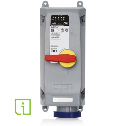30 - 60 Amp Mechanical Interlock with Local Monitoring Technology 240 - 480 Volt