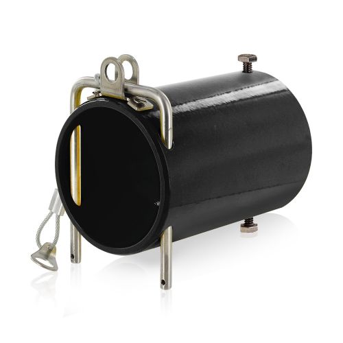 Leviton 50 Series Single Pole Rhino-Hide High Amp In-Line Coupler-BK