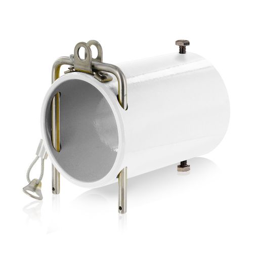 Leviton 57 Series Single Pole Rhino-Hide High Amp In-Line Coupler-WT