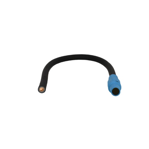 Power Assemblies Pig Tails 400A Type W Series 16 Female / Blunt 4' Blue