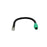 Power Assemblies Pig Tails 400A Type W Series 16 Female / Lug 4' Green