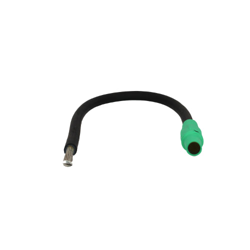Power Assemblies Pig Tails 400A Type W Series 16 Female / Tinned Cdr 4' Green
