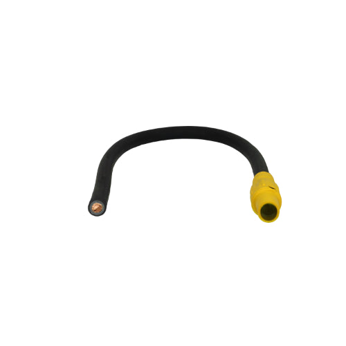 Power Assemblies Pig Tails 400A Type W Series 16 Female / Blunt 4' Yellow