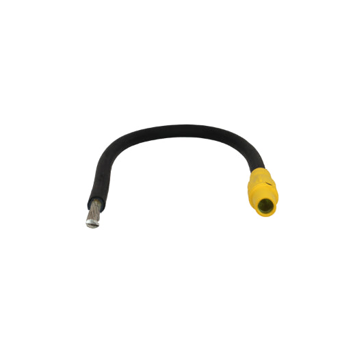 Power Assemblies Pig Tails 400A Type W Series 16 Female /Tinned Cdr 4' Yellow