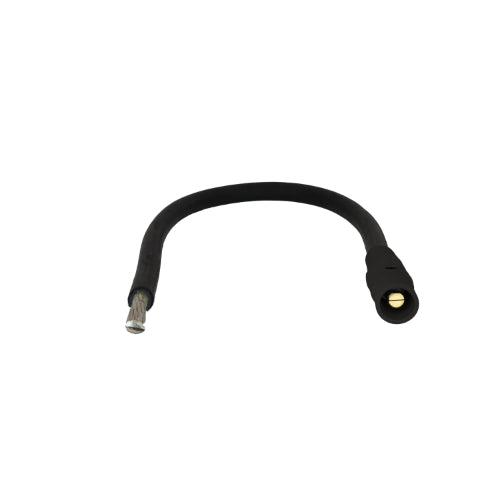 Power Assemblies Pig Tails 400A Type W Series 16 Male / Tinned Cdr 4' Black