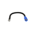 Power Assemblies Pig Tails 400A Type W Series 16 Male / Lug 4' Blue