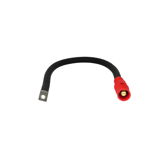 Power Assemblies Pig Tails 400A Type W Series 16 Male / Lug 4' Red