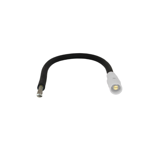 Power Assemblies Pig Tails 400A Type W Series 16 Male / Tinned Cdr 4' White