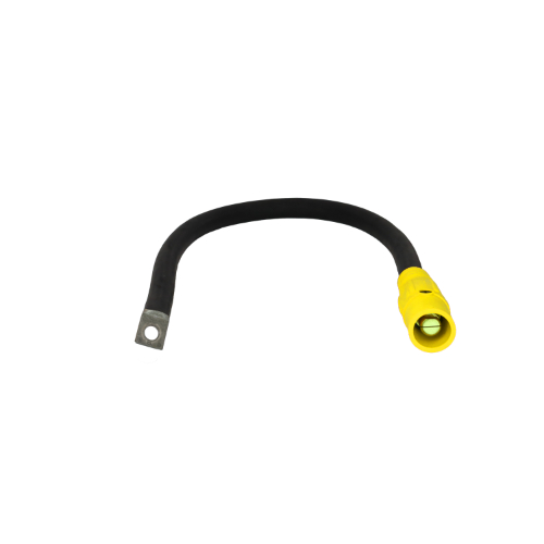 Power Assemblies Pig Tails 400A Type W Series 16 Male / Lug 4' Yellow