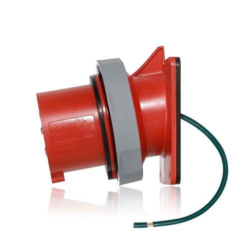 30 Amp, 277/480 Volt 3-Phase IEC Pin & Sleeve Inlet
