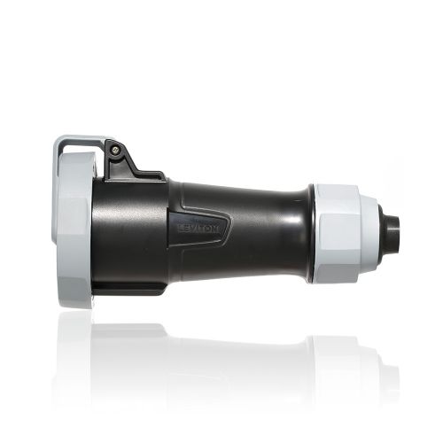 30 Amp, 347/600 Volt 3-Phase IEC Pin & Sleeve Connector with Screwless Clamp Assembly