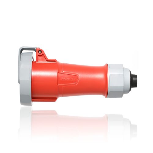 30 Amp, 277/480 Volt 3-Phase IEC Pin & Sleeve Connector with Screwless Clamp Assembly