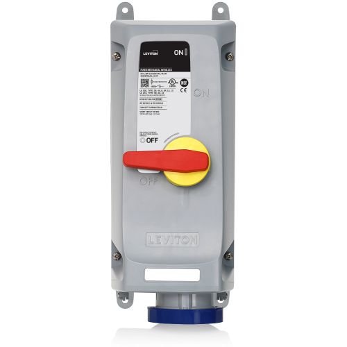 60 Amp, 120/208 Volt 3-Phase Pin & Sleeve Mechanical Interlock