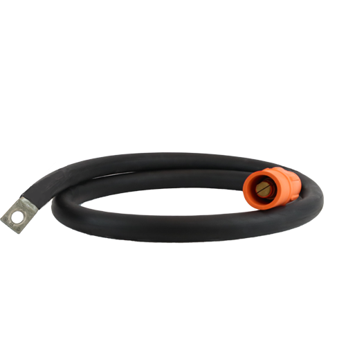 Pig Tails 400A 4/0 Type W Series 16 Male / Lug 5' Orange