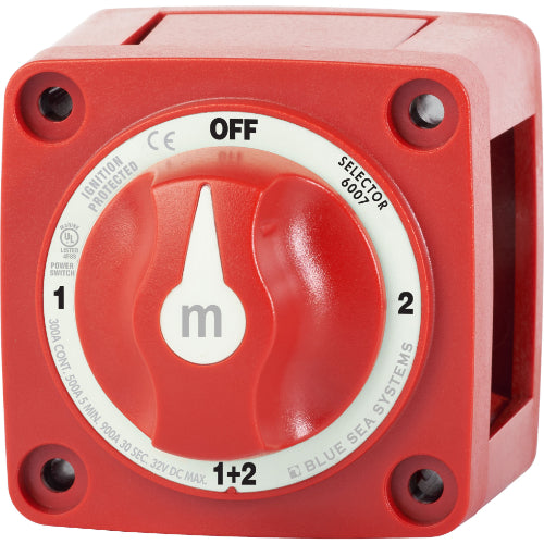 M-Series Mini Selector Battery Switch