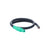 Power Assemblies Pig Tails 400A Type W Series 16 Female / Blunt 6' Green
