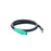 Power Assemblies Pig Tails 400A Type W Series 16 Female / Tinned Cdr 6' Green
