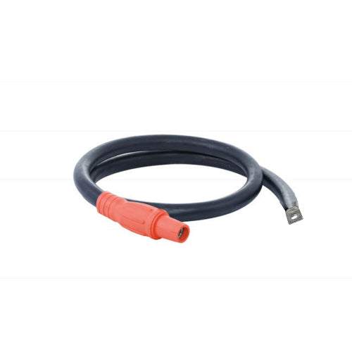 Power Assemblies Pig Tails 400A Type W Series 16 Female / Lug 6' Orange