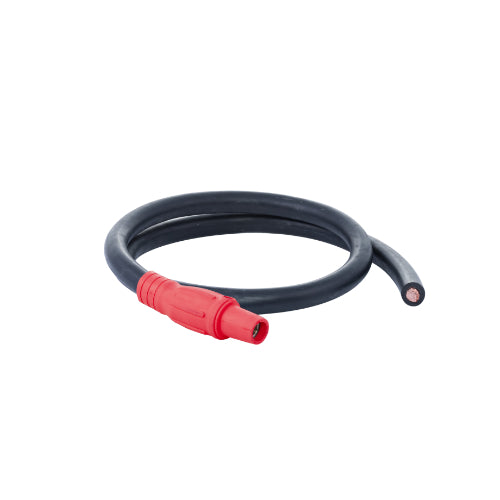 Power Assemblies Pig Tails 400A Type W Series 16 Female / Blunt 6' Red