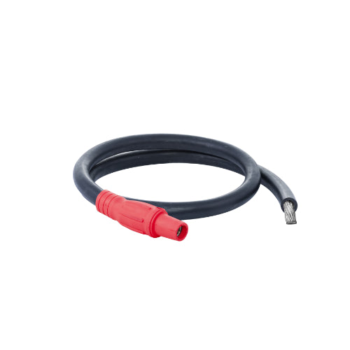 Power Assemblies Pig Tails 400A Type W Series 16 Female / Tinned Cdr 6' Red