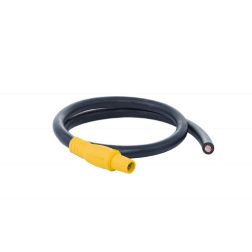 Power Assemblies Pig Tails 400A Type W Series 16 Female / Blunt 6' Yellow