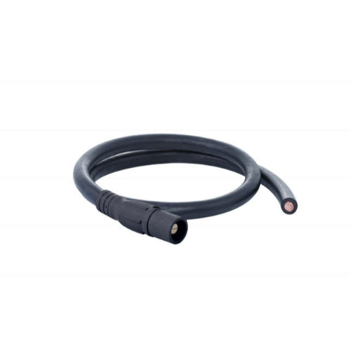 Power Assemblies Pig Tails 400A Type W Series 16 Male / Blunt 6' Black
