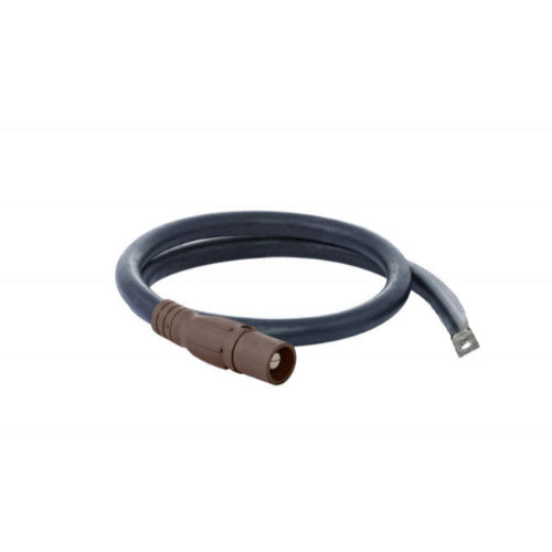 Power Assemblies Pig Tails 400A Type W Series 16 Male / Lug 6' Brown