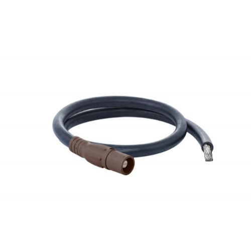 Power Assemblies Pig Tails 400A Type W Series 16 Male / Tinned Cdr 6' Brown