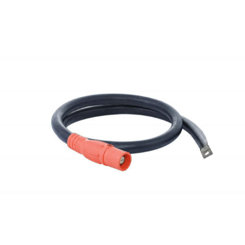 Power Assemblies Pig Tails 400A Type W Series 16 Male / Lug 6' Orange