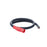 Pig Tails 400A 4/0 Type W Series 16 Male / Blunt 6' Red