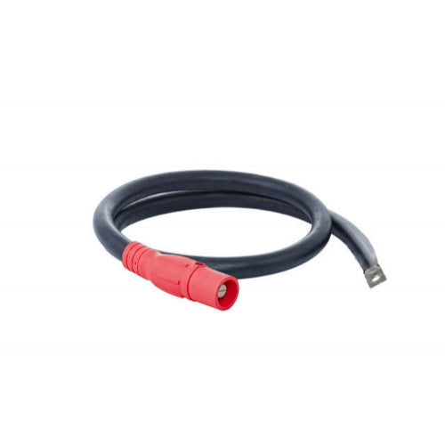 Power Assemblies Pig Tails 400A Type W Series 16 Male / Lug 6' Red