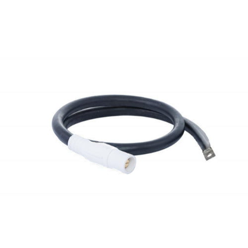 Power Assemblies Pig Tails 400A Type W Series 16 Male / Lug 6' White
